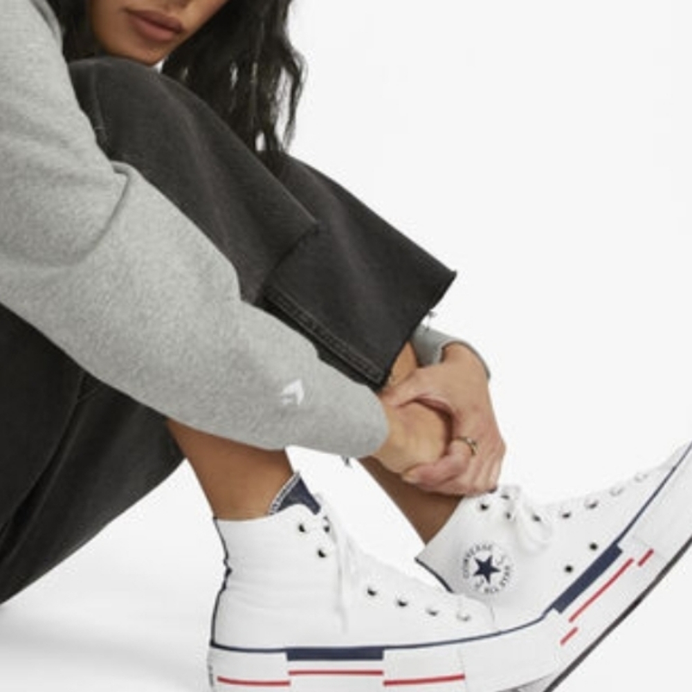 Converse Chuck Taylor All Star Lift Retro Denim Shoes Size 6 - Picture 5 of 12